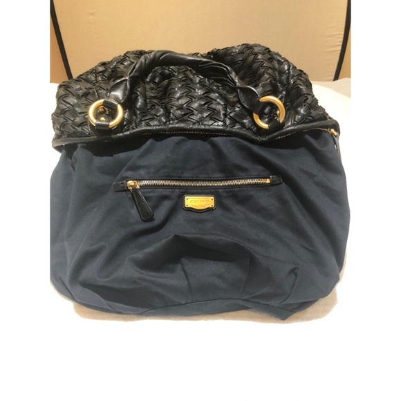 Miu miu woven leather shoulder bag gently used - Picture 13 of 16